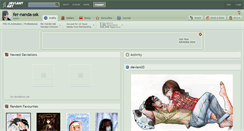 Desktop Screenshot of fer-nanda-ssk.deviantart.com