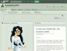 Tablet Screenshot of princessairionna565.deviantart.com