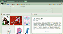 Desktop Screenshot of kurgy.deviantart.com