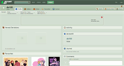 Desktop Screenshot of do100.deviantart.com