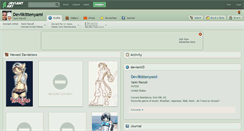 Desktop Screenshot of devilkittenyami.deviantart.com