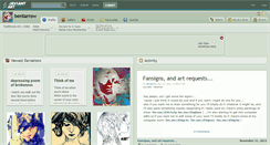 Desktop Screenshot of bentarrow.deviantart.com