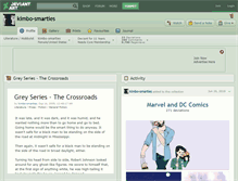 Tablet Screenshot of kimbo-smarties.deviantart.com