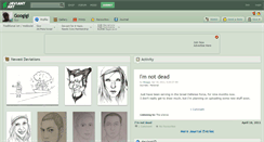 Desktop Screenshot of googigi.deviantart.com