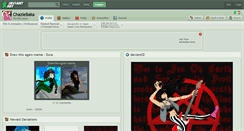 Desktop Screenshot of chaziebaka.deviantart.com