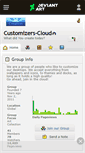 Mobile Screenshot of customizers-cloud.deviantart.com