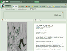 Tablet Screenshot of kippogirl.deviantart.com