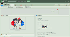 Desktop Screenshot of legalette.deviantart.com