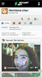 Mobile Screenshot of hermione-chan.deviantart.com