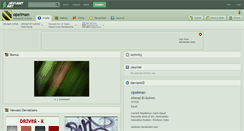 Desktop Screenshot of opelman.deviantart.com