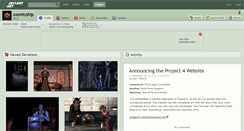 Desktop Screenshot of cosmicship.deviantart.com