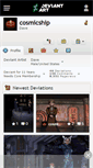Mobile Screenshot of cosmicship.deviantart.com