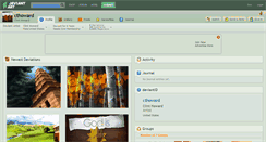 Desktop Screenshot of cthoward.deviantart.com
