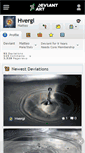 Mobile Screenshot of hvergi.deviantart.com