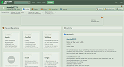 Desktop Screenshot of mandell278.deviantart.com