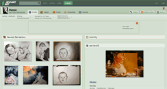 Desktop Screenshot of musso.deviantart.com