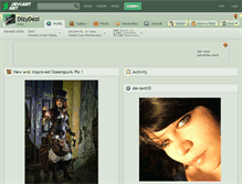 Tablet Screenshot of dizydezi.deviantart.com