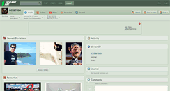 Desktop Screenshot of cezaroso.deviantart.com