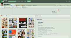 Desktop Screenshot of dadesigner.deviantart.com