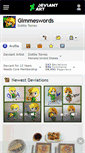 Mobile Screenshot of gimmeswords.deviantart.com