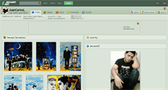 Desktop Screenshot of juancarlosl.deviantart.com