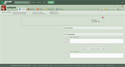 Desktop Screenshot of cutiejune.deviantart.com