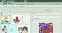 Desktop Screenshot of nihongo-trainie.deviantart.com