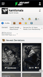 Mobile Screenshot of kamilsmala.deviantart.com