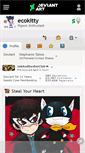 Mobile Screenshot of ecokitty.deviantart.com