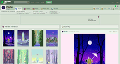 Desktop Screenshot of filofax.deviantart.com
