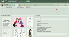 Desktop Screenshot of eltheria.deviantart.com