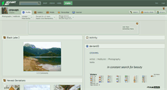 Desktop Screenshot of crowen.deviantart.com