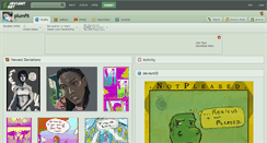 Desktop Screenshot of plumfit.deviantart.com