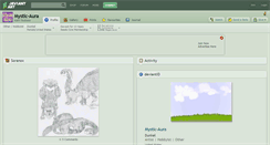 Desktop Screenshot of mystic-aura.deviantart.com