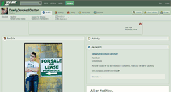 Desktop Screenshot of dearlydevoted-dexter.deviantart.com