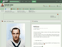 Tablet Screenshot of hannah-nolan.deviantart.com
