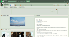 Desktop Screenshot of melaenia.deviantart.com