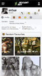 Mobile Screenshot of ensue.deviantart.com