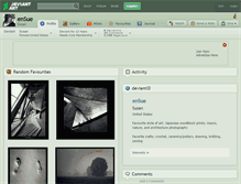Tablet Screenshot of ensue.deviantart.com