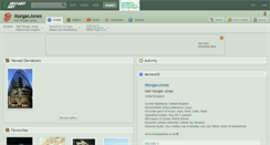 Desktop Screenshot of morganjones.deviantart.com