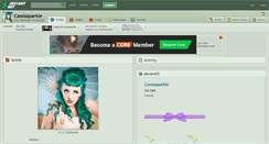 Desktop Screenshot of cassiasparkle.deviantart.com