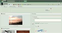 Desktop Screenshot of maxstyle.deviantart.com