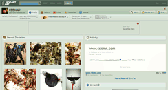 Desktop Screenshot of csisman.deviantart.com