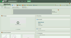 Desktop Screenshot of bigfatpaulie.deviantart.com
