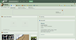 Desktop Screenshot of khyryn.deviantart.com