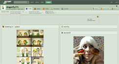 Desktop Screenshot of dragonfly272.deviantart.com