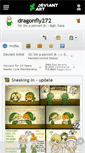 Mobile Screenshot of dragonfly272.deviantart.com