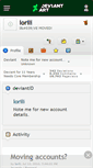 Mobile Screenshot of lorili.deviantart.com