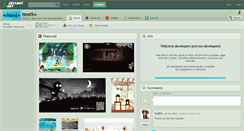 Desktop Screenshot of html5.deviantart.com