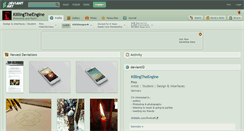 Desktop Screenshot of killingtheengine.deviantart.com